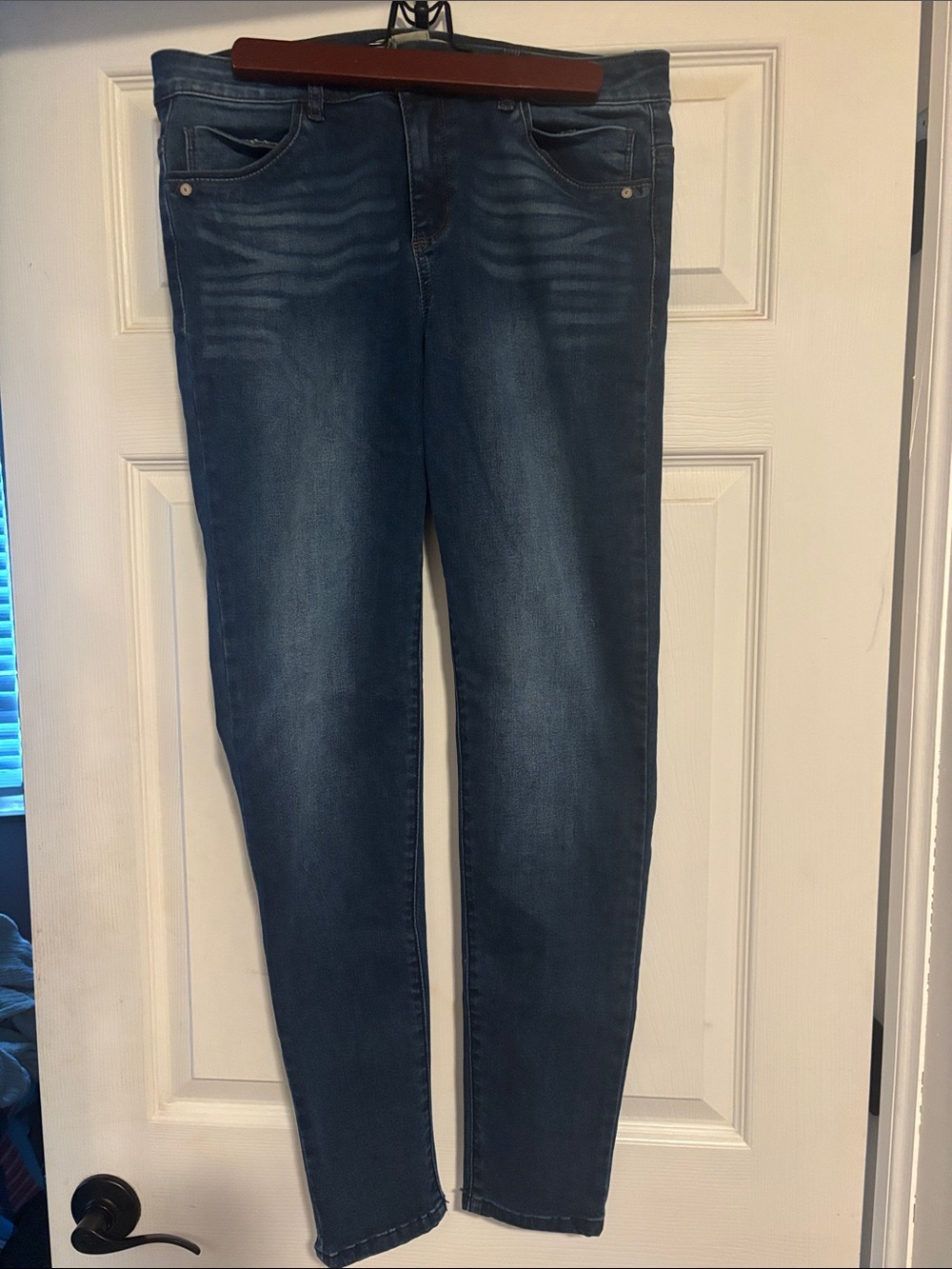 Democracy Women’s Dark Blue Stretch Skinny Jeans